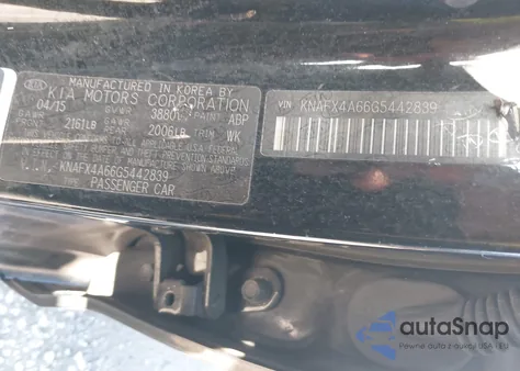 2016 Kia Forte Lx из США, поврежденный, VIN KNAFX4A66G5442839